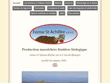Tablet Screenshot of legumebiologiquequebec.com